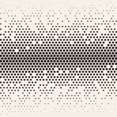 Vektör kusursuz desen. Geometrik soyut elementler tekrarlanıyor. Modaya uygun tek renkli arkaplan tasarımı.