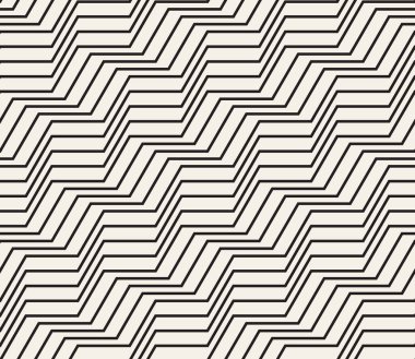 Vektör kusursuz desen. Geometrik soyut elementler tekrarlanıyor. Modaya uygun tek renkli arkaplan tasarımı.