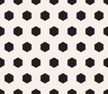 Vektör kusursuz desen. Geometrik soyut elementler tekrarlanıyor. Modaya uygun tek renkli arkaplan tasarımı.