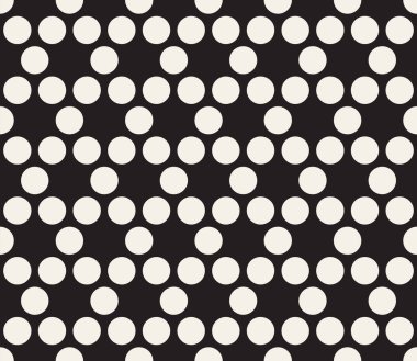 Vektör kusursuz desen. Geometrik soyut elementler tekrarlanıyor. Modaya uygun tek renkli arkaplan tasarımı.