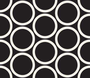 Vektör kusursuz desen. Geometrik soyut elementler tekrarlanıyor. Modaya uygun tek renkli arkaplan tasarımı.