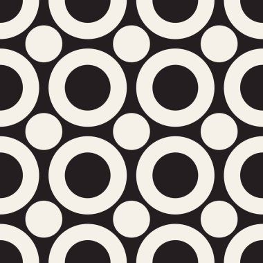 Vektör kusursuz desen. Geometrik soyut elementler tekrarlanıyor. Modaya uygun tek renkli arkaplan tasarımı.