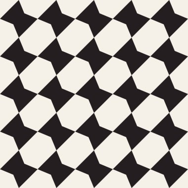 Vektör kusursuz desen. Geometrik soyut elementler tekrarlanıyor. Modaya uygun tek renkli arkaplan tasarımı.