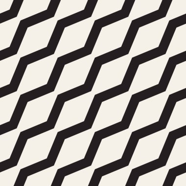 Vektör kusursuz desen. Geometrik soyut elementler tekrarlanıyor. Modaya uygun tek renkli arkaplan tasarımı.