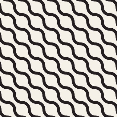 Vektör kusursuz desen. Geometrik soyut elementler tekrarlanıyor. Modaya uygun tek renkli arkaplan tasarımı.