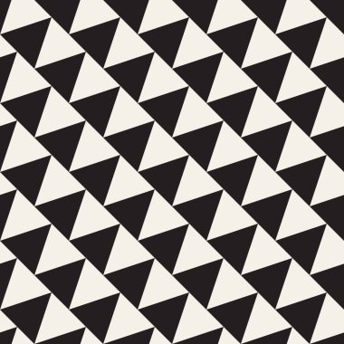 Vektör kusursuz desen. Geometrik soyut elementler tekrarlanıyor. Modaya uygun tek renkli arkaplan tasarımı.