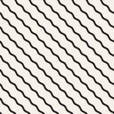 Vektör kusursuz desen. Geometrik soyut elementler tekrarlanıyor. Modaya uygun tek renkli arkaplan tasarımı.