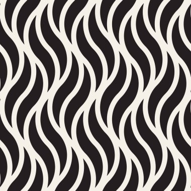 Vektör kusursuz desen. Geometrik soyut elementler tekrarlanıyor. Modaya uygun tek renkli arkaplan tasarımı.