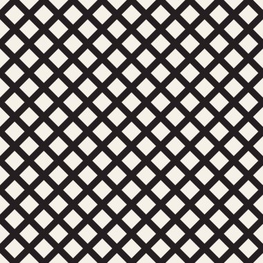 Vektör kusursuz desen. Geometrik soyut elementler tekrarlanıyor. Modaya uygun tek renkli arkaplan tasarımı.