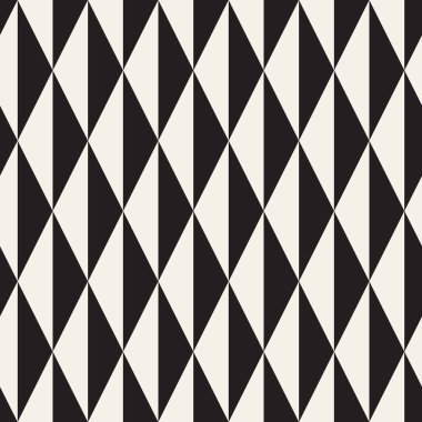 Vektör kusursuz desen. Geometrik soyut elementler tekrarlanıyor. Modaya uygun tek renkli arkaplan tasarımı.
