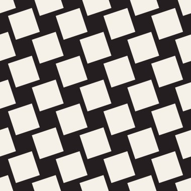 Vektör kusursuz desen. Geometrik soyut elementler tekrarlanıyor. Modaya uygun tek renkli arkaplan tasarımı.