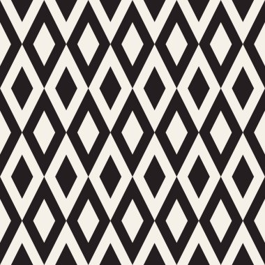 Vektör kusursuz desen. Geometrik soyut elementler tekrarlanıyor. Modaya uygun tek renkli arkaplan tasarımı.