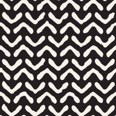 Vektörsüz el boyaması desen. Fırça darbeleriyle soyut dekoratif arka plan. Modaya uygun tek renkli el yapımı doku..