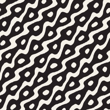 Vektörsüz el boyaması desen. Fırça darbeleriyle soyut dekoratif arka plan. Modaya uygun tek renkli el yapımı doku..