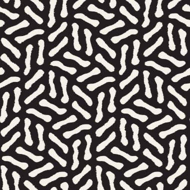 Vektörsüz el boyaması desen. Fırça darbeleriyle soyut dekoratif arka plan. Modaya uygun tek renkli el yapımı doku..