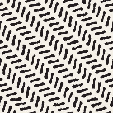 Vektörsüz el boyaması desen. Fırça darbeleriyle soyut dekoratif arka plan. Modaya uygun tek renkli el yapımı doku..