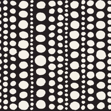 Vektörsüz el boyaması desen. Fırça darbeleriyle soyut dekoratif arka plan. Modaya uygun tek renkli el yapımı doku..