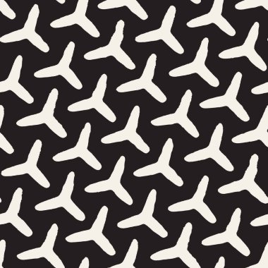 Vektörsüz el boyaması desen. Fırça darbeleriyle soyut dekoratif arka plan. Modaya uygun tek renkli el yapımı doku..