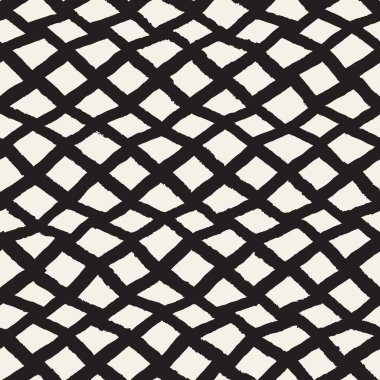 Vektörsüz el boyaması desen. Fırça darbeleriyle soyut dekoratif arka plan. Modaya uygun tek renkli el yapımı doku..