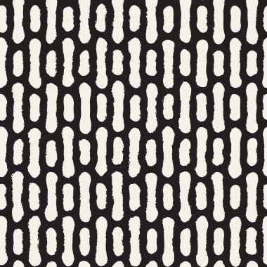 Vektörsüz el boyaması desen. Fırça darbeleriyle soyut dekoratif arka plan. Modaya uygun tek renkli el yapımı doku..