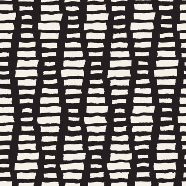 Vektörsüz el boyaması desen. Fırça darbeleriyle soyut dekoratif arka plan. Modaya uygun tek renkli el yapımı doku..