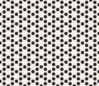 Vektör kusursuz desen. Geometrik soyut elementler tekrarlanıyor. Modaya uygun tek renkli arkaplan tasarımı.