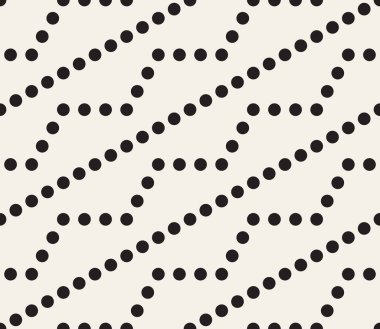 Vektör kusursuz desen. Geometrik soyut elementler tekrarlanıyor. Modaya uygun tek renkli arkaplan tasarımı.