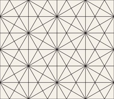 Vektör kusursuz desen. Geometrik soyut elementler tekrarlanıyor. Modaya uygun tek renkli arkaplan tasarımı.