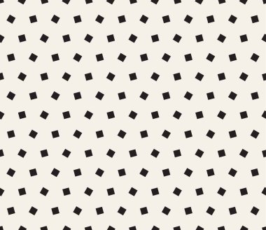 Vektör kusursuz desen. Geometrik soyut elementler tekrarlanıyor. Modaya uygun tek renkli arkaplan tasarımı.