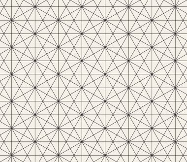 Vektör kusursuz desen. Geometrik soyut elementler tekrarlanıyor. Modaya uygun tek renkli arkaplan tasarımı.