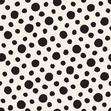 Vektörsüz el boyaması desen. Fırça darbeleriyle soyut dekoratif arka plan. Modaya uygun tek renkli el yapımı doku..