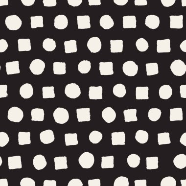 Vektörsüz el boyaması desen. Fırça darbeleriyle soyut dekoratif arka plan. Modaya uygun tek renkli el yapımı doku..