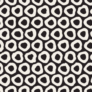 Vektörsüz el boyaması desen. Fırça darbeleriyle soyut dekoratif arka plan. Modaya uygun tek renkli el yapımı doku..