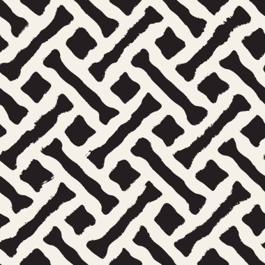 Vektörsüz el boyaması desen. Fırça darbeleriyle soyut dekoratif arka plan. Modaya uygun tek renkli el yapımı doku..