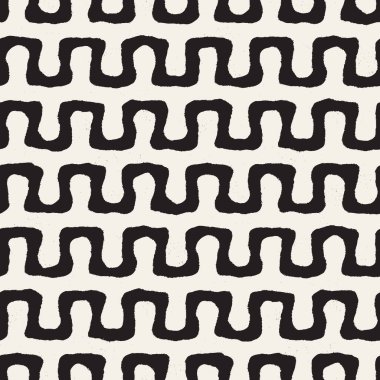 Vektörsüz el boyaması desen. Fırça darbeleriyle soyut dekoratif arka plan. Modaya uygun tek renkli el yapımı doku..