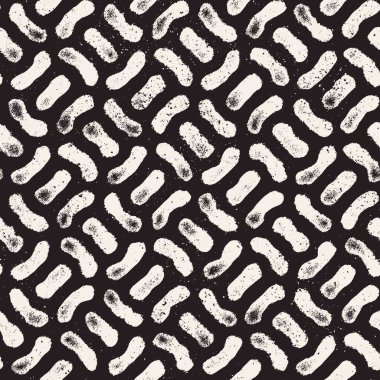 Vektörsüz el boyaması desen. Fırça darbeleriyle soyut dekoratif arka plan. Modaya uygun tek renkli el yapımı doku..