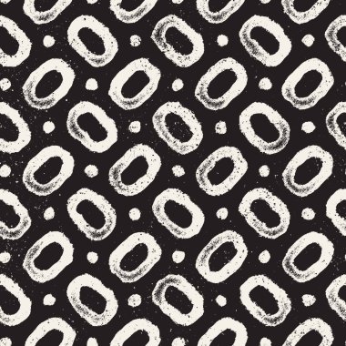 Vektörsüz el boyaması desen. Fırça darbeleriyle soyut dekoratif arka plan. Modaya uygun tek renkli el yapımı doku..