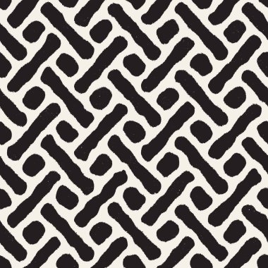 Vektörsüz el boyaması desen. Fırça darbeleriyle soyut dekoratif arka plan. Modaya uygun tek renkli el yapımı doku..