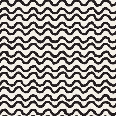 Vektörsüz el boyaması desen. Fırça darbeleriyle soyut dekoratif arka plan. Modaya uygun tek renkli el yapımı doku..