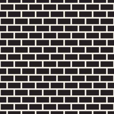 Vektör kusursuz desen. Soyut geometrik elementler tekrarlanıyor. Modaya uygun tek renkli arkaplan tasarımı.