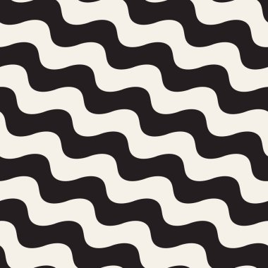 Vektör kusursuz desen. Soyut geometrik elementler tekrarlanıyor. Modaya uygun tek renkli arkaplan tasarımı.