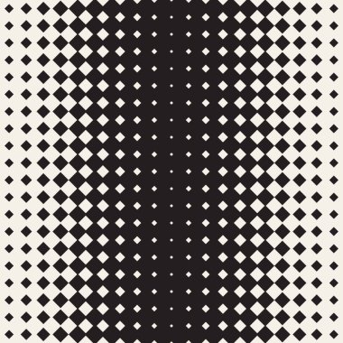 Vektör kusursuz desen. Soyut geometrik elementler tekrarlanıyor. Modaya uygun tek renkli arkaplan tasarımı.