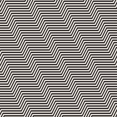 Vektör kusursuz desen. Soyut geometrik elementler tekrarlanıyor. Modaya uygun tek renkli arkaplan tasarımı.