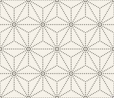 Vektör kusursuz desen. Geometrik elementler tekrarlanıyor. Modaya uygun tek renkli soyut arkaplan tasarımı.