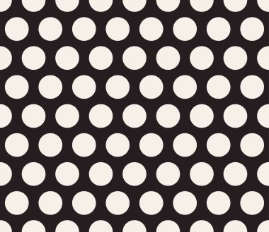 Vektör kusursuz desen. Geometrik elementler tekrarlanıyor. Modaya uygun tek renkli soyut arkaplan tasarımı.