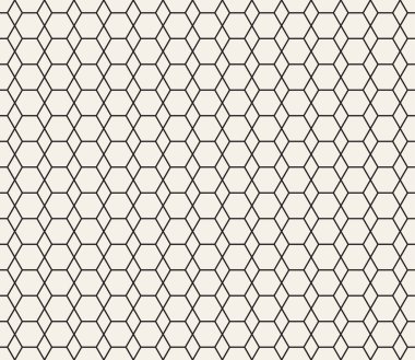 Vektör kusursuz desen. Geometrik elementler tekrarlanıyor. Modaya uygun tek renkli soyut arkaplan tasarımı.