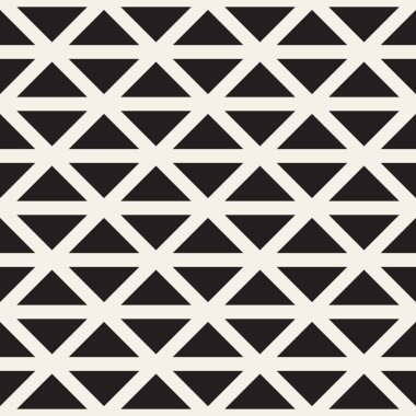 Vektör kusursuz desen. Geometrik soyut elementler tekrarlanıyor. Modaya uygun tek renkli arkaplan tasarımı.