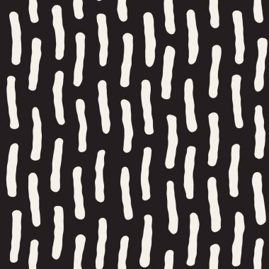 Vektör kusursuz desen. Geometrik soyut elementler tekrarlanıyor. Modaya uygun tek renkli arkaplan tasarımı.