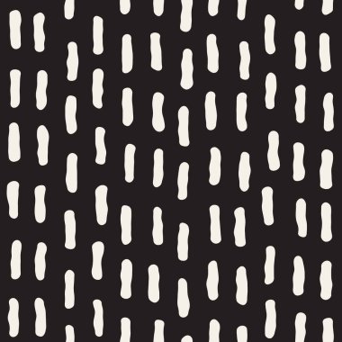 Vektör kusursuz desen. Geometrik soyut elementler tekrarlanıyor. Modaya uygun tek renkli arkaplan tasarımı.