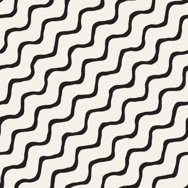 Vektör kusursuz desen. Geometrik soyut elementler tekrarlanıyor. Modaya uygun tek renkli arkaplan tasarımı.